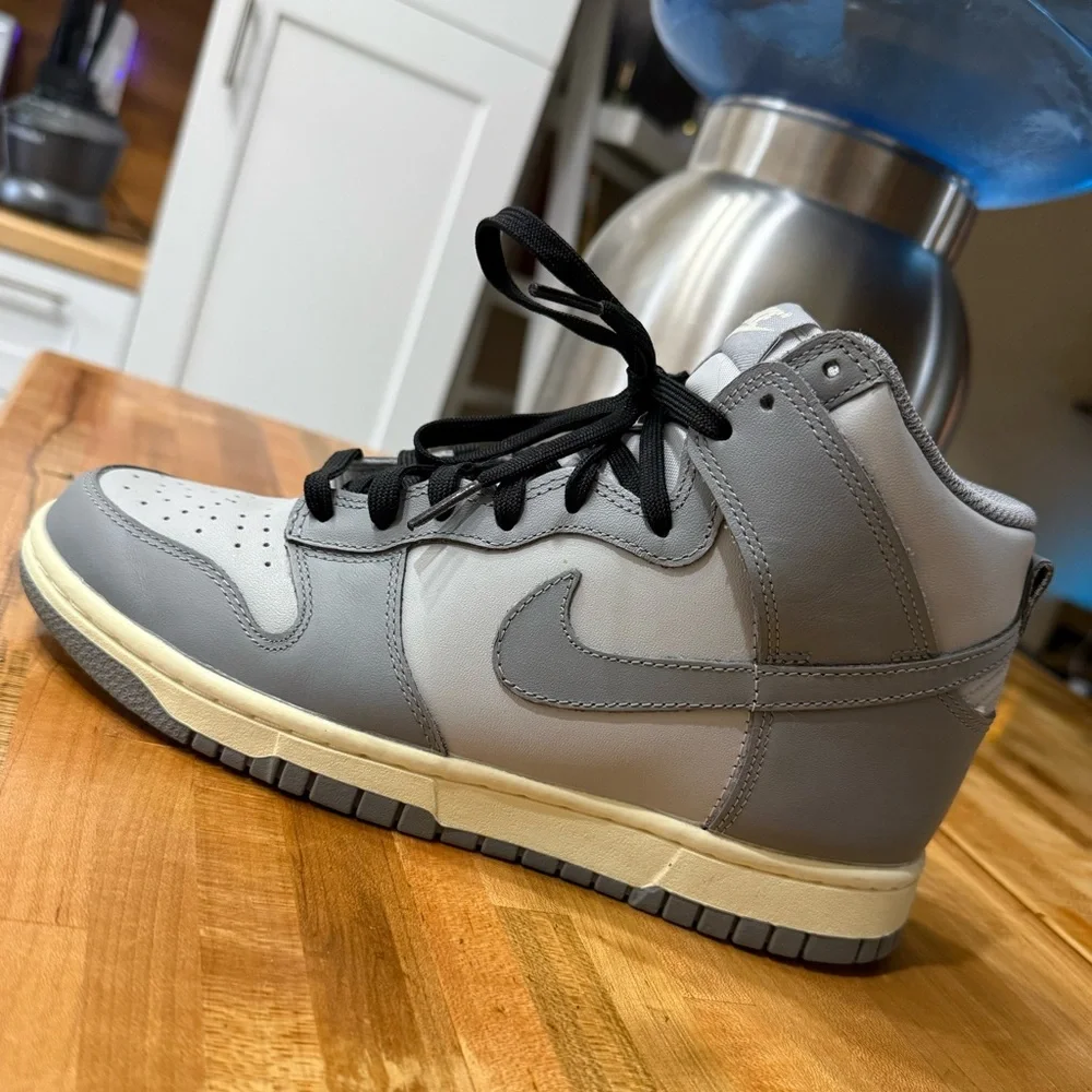 Nike Dunk High “Aged/Sail Grey” Women’s Sneakers - Picture 12 of 14